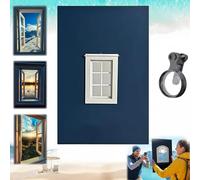 Creative window props-Portable Creatives Window Frame Photography Props, Outdoor Versatile Travel Photos Viewfinder, Unique Perspective Shot Tool For Journeys, Party, Landscape (A)