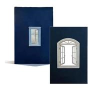 Creative Window Props - Take The World in a Frame, Portable Window Photography Backdrops, Reusable Travel Photos Viewfinder, Outdoor Picture Framing, for Journey, Party, Landscape (B1)