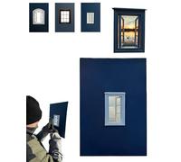 Creative Window Props, Travel Photos Viewfinder, Take The World in a Frame, Portable Frame Tool to Capture Unique Perspective & Beautiful Landscapes Easily, Unlock Imagination (Style B)