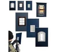 Creative Window Props, Travel Photos Viewfinder, Take The World in a Frame, Portable Frame Tool to Capture Unique Perspective & Beautiful Landscapes Easily, Unlock Imagination (1 Set)