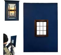 Creative Window Props, Versatile Creative Window Frame Photography Props, Portable Scenic Picture Frame, Framing the Perfect Moment, for Landscape Vacation Shooting (#C)