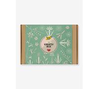 folia 938 Creative Box Wood Craft Box with Over 590 Pieces, Many Different Materials for Imaginative, Creative Crafts and Decorating