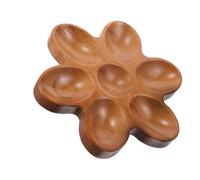 Creative Wooden Egg Organizer Tray Rustic Fresh Eggs Storage Container with Multi Purpose Holder for Kitchen and Home Decor Unique Design for Functional Versatility