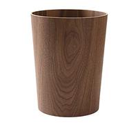 Creative Wooden Trash Bin for Home & Office Storage, Nordic Style Waste Basket, Eco-Friendly Recycling Container, Stylish for Modern Spaces