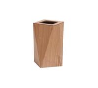 Creative Wooden Trash Can with Lid - Stylish Waste Bin for Hotel Office Home Storage - Indoor Paper Basket - Eco-Friendly Design for Modern Spaces
