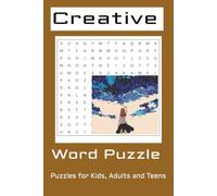 Creative Word Search Puzzle: Word Searches with Easy to Read Print about Creative words and More | 6x9 Inches, 110 pages | 50+ puzzles......Gift for Vacations, Holidays and Free Times