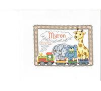 Creative World of Crafts Animal Magic Cross Stitch Sampler Kit, 24.5cm x 17.5cm 9.75" x 6.75"