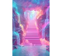 Creative Writing Journal - Retro Style Design: A lined notebook with a Retro cover design and 2026 yearly calendar inside