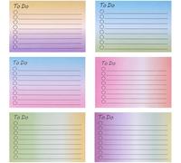 Creative Writing Notepads Random Color Stick Note Compactly Portable Planner for Ideas Note Reminders Lightweight Design Shopping List Memos Pads