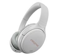 CREATIVE Zen Hybrid Wireless Over-Ear Headphones with Hybrid Active Noise Cancellation, Ambient Mode, Up to 27 Hours (ANC ON), Bluetooth 5.0, AAC, Built-in Microphone, White, EF1010