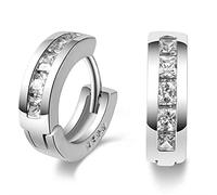 Creative Zircon Woman Earrings Exquisite Shape Elegant Design Ear-Nail Earrings Jewelry Selfie Just Like A Fashion Magazine Cover d