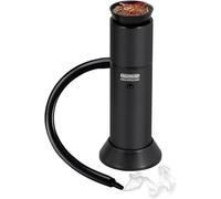 CREATIVECHEF SG16B Portable Smoke Gun for Food & Cocktail Smoking Kit - Aluminum Alloy Smoker Infuser with Wood Chips, 6.3"x2.6", Black