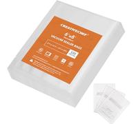 CREATIVECHEF Vacuum Sealer Bags 6x8 Inch /100pcs, Food Storage Vacuum Sealer Bags BPA Free for Dry and Moist Food Fresh Preservation, Suitable Sous Vide Cooking and All Vacuum Food Sealer Machines