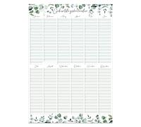 CreativeRobin Eucalyptus Birthday Calendar, Independent Wall Calendar, DIN A3 Permanent Calendar, Forget No Birthday, No More Birthday,