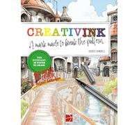 CreativInk: A Mark Made to Break the Pattern: CreativInk Coloring Book for Adults - Original Ink Tracing Concept: Transform Pre-Colored Pages with ... for a Unique Relaxing Creative Experience