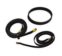 Creativity 2pcs Non-Slip Drive Belt Rubber 2GT-634mm of X axis (W-L770mm) + Y axis (W-L757mm) 3D Printer Parts & Accessories Only for FDM 3D-Printer Neptune 3, Neptune 4