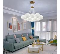 Creativity 3D Printed Ceiling Chandelier PLA Lampshade Ceiling Night Light Universe Planet Moon Creativity Lantern Dinning Room Bar Pendant Lights, Chandeliers