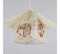 Creativity Chandelier, Hand-Woven Art Rattan Pendant Light, Bird Cage Creative Personality Hanging Light,for Restaurant Island Bar Bedroom Study Coffee Lamp,Hanging Light