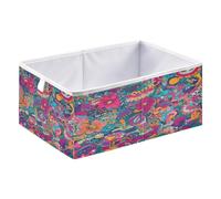 Creativity Energy Shapes Cube Storage Boxes 40x27x17 cm Square Bins Collapsible Cube Box Organiser for Organising Clothes