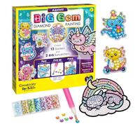 Creativity for Kids Big Gem Diamond Painting Kits: Axolotl Stickers and Suncatcher Kit, Diamond Painting Kits for Kids, Boys and Girls, Art and Craft Kits for Kids from