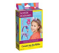 Creativity for Kids Fashion Headbands Mini Craft Kit - Makes 3 DIY Hair Accessories Girls (New Packaging)