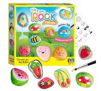 Creativity for Kids Hide & Seek Rock Painting Kit - Arts & Crafts for Kids - Includes Rocks & Waterproof Paint