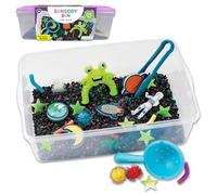 Creativity for Kids Sensory Bin Outer Space - Space-Themed Play Set with Astronauts, Aliens, Planets & Tools - Imaginative Sensory Play for Kids Ages 3+