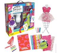 Creativity for Kids West Design West DesignCFK1252 Junior Selection Fashion Design Studio Large Kit, Multi-Color for 9 Years to 18 Years