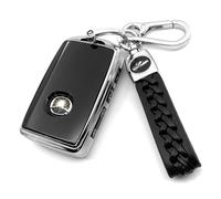 Creativity for Mazda Key Fob Cover. Suitable for 2020-2024 Mazda CX-30, CX-5, CX-9, CX-50, Suitable for Mazda 3 Hatchback, Suitable for 2019-2024 Mazda 3 6 Smart Remote Key Case(Silver Combination)