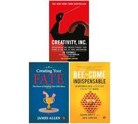 Creativity Inc, Creating Your Fate & Bee-come Indispensable 3 Books Collection Set