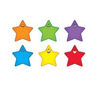 Creativity Inspired Classic Accents Trend Stars, 36 Pieces, Assorted Colours, Teaching Spelling & Rhyming, Ideal for Classrooms, Schools & Display Boards