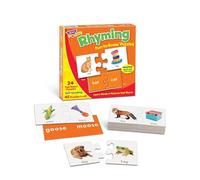 Creativity Inspired Fun to Know 48-Piece 333 g Rhyming Puzzles, White