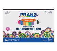 Creativity Inspired Heavyweight Construction Paper Pack, 48 Sheets, 8 Colours, 457mm x 305mm, Scrapbooking, Origami, Ideal for Hobbyists and Professional Crafters, Adults & Kids
