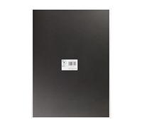 Creativity Inspired Mounting Poster Paper Sheets, 32cm x 43.5cm, 100 Sheets, Black & White, Ideal for Schools, Hobbyists and Professional Crafters, Adults & Kids