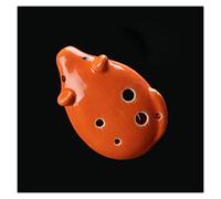 Creativity Music Gift 6 Hole Ceramic Ocarina Alto C Key Portable Ocarina Musical Instrument With Lanyard ocarina instrument (1)