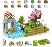 Creativity Point 108pcs Magnetic Blocks, Magnetics Building Block STEAM Toys for Kids, Build A Magnetic World Garden Set for Toddler Boys Girls Aged 3+
