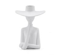 CreatoHundreds Abstract Vase Sculpture Modern Art Vase Decorative Sculpture Tabletop Decor Resin Sand Composition With Gallery Style And Subtle Texture Suitable for, 20.2 21 29.5cm, E Style