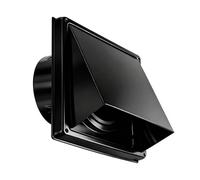 CreatoHundreds External Dryer Vent Cover, Wall-Mounted Extractor Hood, Exhaust Cap for Household Tumble Dryers, 5 Inch