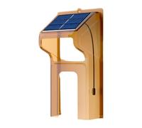 CreatoHundreds Rainproof Cover for Doorbells - and Practical Gift - Lightweight and Easy-to-Install Housing for Access Control, Tawny