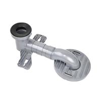 CreatoHundreds Toilet Displacer Universal Offset Toilet Adapter Drain Pipe Connector PVC Construction Smooth Interior Suitable for, 350MM, Toto