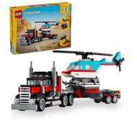 LEGO® Creator 3-in-1 31146 Flatbed Truck with Helicopter