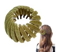 Creator for Velvet, Magic Hair Clip with D'| Expandable Styling Hairpin for Women Girls Updo Ponytail Twist Elegant Affordable Soft Hard