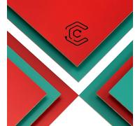 Creatorally Colorful Plywood Sheets, Laser Cutter Wood Sheet 8pcs 300x300x3mm, Colored Basswood Board Engraving Materials for DIY CNC Cutting Wood Burning (Red and Green)