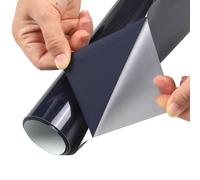 Creatorally Heat Transfer Vinyl 30.5cm x 1.83m, Premium HTV Iron On Vinyl for T-Shirt Clothing and Other Fabrics Compatible with Heat Press Machine and Craft Cutter Machine (Black)