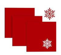 Creatorally Laser Acrylic Sheets 3mm, Engravable Perspex Sheet for Laser Cutting 30x30 cm, Coloured Plexiglass Panels Cut to Size, Plastic Opaque Craft Materials (3Pcs Red)