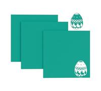 Creatorally Laser Acrylic Sheets 3mm, Engravable Perspex Sheet for Laser Cutting 30x30 cm, Coloured Plexiglass Panels Cut to Size, Plastic Opaque Craft Materials (3Pcs Lake Green)
