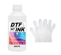 Creatorally Premium DTF ink Refill for Inkjet Printers, Transfer Ink Conversion Kit for PET Film Thermal Transfer Textile Printing Compatible with i3200, DX5/DX7, 5113, i4720, XP600 (White, 1000ml)