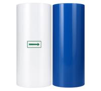 Creatorally UV DTF AB Film, Transfer Films Roll for UV Inkjet Printer 30cm x 100m (11.8in x 328ft), Direct Print On Sticker for Glass Cups Creamic Metal (White Base)