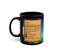 Creator's Cove Stardew Valley Game Tea Mug Drink Black Coffee Cup, Gift for Video Game Lover Farm Adventure Gaming For Family Friends