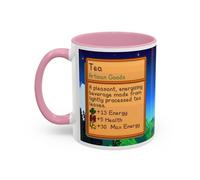 Creator's Cove Stardew Valley Game Tea Mug Drink Two Tone Coffee Cup, Gift for Video Game Lover Farm Adventure Gaming For Family Friends